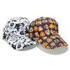 Chapéu de Halloween Europeu e Americano Retro Punk Hip Hop Chapéu Protetor Solar Chapéu Fantasma Abóbora Caveira Boné de Beisebol Comércio Exterior