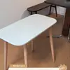 Suporte para Perna de Mesa de Pedra de Quartzo DIY Perna de Mesa de Madeira Maciça Sem Furo Suporte Elevador de Madeira de Faia para Tampo de Mesa de Ardósia Mármore