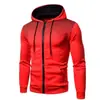 Nova blusa de moletom masculina para e-commerce transfronteiriço na Amazon, jaqueta masculina casual esportiva e de fitness com zíper / blusa de moletom masculina de outono e inverno