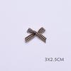 Doces-coloridos bowknot acessórios roupas infantis materiais semi-acabados DIY jóias brinquedo boneca sapatos e meias saco acessórios