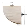 Accesorios jaula pájaros juguete divertido suministros plataforma loro plataforma madera maciza plataforma peonía xuanfeng piel de tigre trepar juego