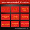 Impressão de braçadeira Oficial de segurança Patrulha de segurança Serviço de velcro Fabricação de braçadeira de cetim Manga de vedação Atacado