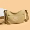Bolso grande de moda y sencillo para mujer, bolso tote ligero para el día a día, bolso de hombro versátil, bolso cruzado de lona