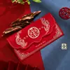 Tarifa de cambio de boda diez mil yuanes bolsa de sobre rojo 2025 nuevo especial de boda de alta calidad sobre grande de diez mil yuanes boda con el miembro