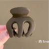 Coleta Alta Grande Pinza Pequeña para Agarre Artefacto Horquilla Fija Parte Trasera de la Cabeza Pinza Invisible Rojo de Internet Calabaza Tiburón