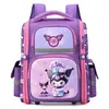 Mochila Escolar con Forma de Espacio Modelo Nuevo Todo en Uno Transfronteriza Kuromi Spider-Man Dibujos Animados Mochila Infantil Ultraligera y Reductora de Peso