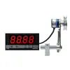 Medidor de Velocidade de Linha Contadora Tipo Rolo Medidor Display Digital Eletrônico Codificador Controlador Velocímetro RPM ST76-TD