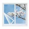 Película Aislante para Protección del Frío Doméstico Invernal, Película a Prueba de Viento y Cálida para Sellado Doméstico Invernal, Persianas de Ventana Transparentes y Resistentes al Desgaste para Sellado