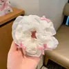 Colección de scrunchies de verano: versátiles ligas coreanas para el cabello, cuerdas para el cabello estilo universitario fresco, accesorios elásticos para el cabello, accesorios para la cabeza para mujeres
