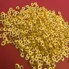 Estilo Tradicional Chino Alta Retención de Color Accesorios DIY Piezas Pequeñas Pulsera de Oro Colgantes de Collar Piezas Espaciadoras Encantos de Bolsa de la Fortuna Accesorios para Enrollar
