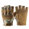 Luvas Táticas de Combate para Montanhismo e Fãs do Exército para Homens e Mulheres, Luvas Respiráveis de Meio Dedo para Ciclismo ao Ar Livre, Motociclismo, Antiderrapantes, Resistentes ao Desgaste