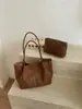 Bolso de axila retro de gran capacidad transfronterizo para mujer, nuevo modelo 2026 bolso de hombro casual para mujer, bolso de axila de moda para el trabajo