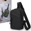Bolso de Pecho Nuevo para Hombre Transfronterizo Bolso Cruzado de Hombro de Gran Capacidad para Ocio al Aire Libre Mochila Simple Estudiante Moda Japonesa