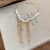 2026 Nuevo Collar de Estrella de Mar con Borlas Estilo Europeo y Americano Cadena para Clavícula Estilo Bohemio Vacacional con un Diseño Único
