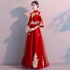 Vestido de Maternidad Estilo Chino 2026 para Novias, Vestido de Boda Rojo Vino para Regreso a Casa y Compromiso, Cubriendo el Vientre, para Mujeres