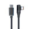 Cable de Datos de Carga Rápida de 120W con Codo Jingyao Aplicable a Apple 15 Huawei 6A Carga Flash Cable de Carga Dual Tipo C Transfronterizo