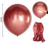 Amazon 36 polegadas metal cromado engrossado balão de látex festa de aniversário chá de bebê chá de panela casamento