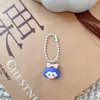 Llavero de oso Carto tridimensional colgante de bolsa colgante de mochila escolar para estudiante regalo lindo para novias decoración al por mayor