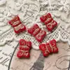[Manor de las Rosas] cuentas de vidrio rojo Praga cuentas sueltas para pulsera tejida DIY material de accesorios