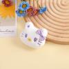 Mini Lazo Gatito Relleno de Algodón Muñeca DIY Accesorio para el Cabello Decoración de Funda de Teléfono Ropa Infantil Broche de Felpa Accesorio