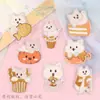 Etiqueta Bordada Original Lixin Gato de Dibujos Animados Anime Parche Autoadhesivo Accesorios para Ropa DIY Bordado para Diario Pegar Bordado