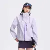 Chaqueta softshell tres en uno, conjunto de dos piezas desmontable, hecho a medida para actividades de team-building al aire libre, ropa de trabajo para montañismo para hombres y mujeres