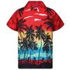 AliExpress Camisa Havaiana Masculina de Verão com Estampa Digital de Manga Curta Camisa com Estampa 3D