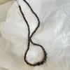 Pulsera Ojo de Tigre Natural Collar de Piedra Ojo de Tigre Collar de Cuentas Redondas Blanco Femenino Masculino Moda Estilo Retro