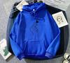 Sudadera con capucha forrada de polar de Comercio Exterior Europeo y Americano Sudadera con capucha para Hombre y Mujer Otoño e Invierno Chaqueta para Pareja Holgada Amazon AliExpress