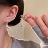Brincos e Argolas Exquisitos da Moda, Brincos em Formato de Coração de Alto Padrão Estilo Coreano, Acessórios de Orelha de Designer Atacado Novo Modelo 2026