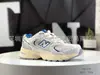 Putian Pura Original NB530 Venta al por mayor Retro Blanco Plateado Zapatos Torre para Mujer Deportes al Aire Libre Ocio Correr Versátil Zapatos de Pareja