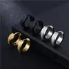 Estilo Coreano Acero de Titanio Modernos Hip-Hop Estudiante Joyería Popular Mate Brazaletes para Oreja de Hombre Nuevos Aretes Personalizados para Hombres