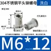 Tuerca Remachable de Acero Inoxidable 304 Cabeza Plana Patrón Vertical Tuerca Remachable de Cabeza Plana Agujero Pasante Tuerca Remachable Moleteada Gb17880