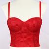 Camisole Cropped Sexy com Design de Espartilho para Usar por Cima Db1168