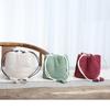 Taza Exprés de Cerámica Negra Cerámica Una Olla Dos Tazas Bolsa de Tela Japonesa Juego de Té de Viaje Portátil Regalo Pequeño Venta al por Mayor LOGOTIPO Impreso