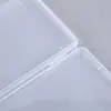 Caja de Plástico Transparente Rectangular Caja de Juguetes Empaque de Plástico Caja Protectora Ferretería Accesorios para Pesca Caja de Almacenamiento Caja Plana