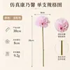 Clavel artificial de un solo tallo, flor falsa de tela muy realista, ramo decorativo para escritorio de sala de estar en casa, venta al por mayor de fabricante
