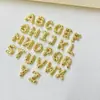Moda Personalidad Europea y Americana Exagerado Collar Colgante Letra A- Z26 Chapado en Cobre 18k Colgante Letra Irregular Accesorios