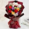 Ramos Tejidos a Mano, Rosas de Hilo Terminadas, Girasoles Tejidos, Regalos de Graduación, Flores Artificiales, Venta al por Mayor Transfronteriza