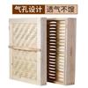 Vaporera Grande Moo Ge Jia Hecha a Mano de Madera Maciza para Bollos al Vapor con Vaporera de Celosía Vaporera Comercial Cuadrada de Bambú y Madera