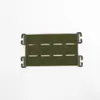 Base de Velcro Placa Molle Acessórios Base de Velcro Base de Patch de Moral Colete Tático Velcro