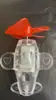 Avião Pequeno Luminoso Movido pelo Vento Luzes LED Coloridas para Veículos Elétricos, Motocicletas, Bicicletas, Luzes Decorativas para Passeios Noturnos