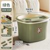 Cubo para Pedicure con Asa, Cubo Espesado y Elevado para Pedicure Portátil para Uso en Casa, Cubo para Pedicure Aislante para Pantorrilla con Masaje