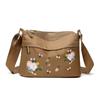 Bolsos para Mujer 2025 Nuevo Bolso de Hombro Bordado Bolso para Madre de Mediana Edad y Anciana Bolso Cruzado Versátil Elegante de Moda de Gran Capacidad