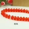 Cuentas de cristal de vidrio de 1-12 mm, cuentas de rueda de superficie cortada, cuentas de colores, accesorios para joyería DIY, accesorios para ropa y cabello