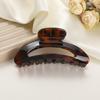 Presilha de Cabelo de Ácido Acético Vintage Francesa Feminina Outono e Inverno Grande Presilha de Tubarão Acessórios Fixos para Cabelo Presilha de Cabelo
