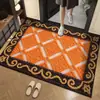 Fabricante de felpudo de entrada estilo lana 3D transfronterizo, alfombrilla de baño, alfombrilla de tierra de diatomeas, alfombrilla de baño antideslizante