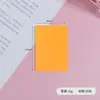 Cor em estoque nota adesiva transparente fofa PET à prova d'água nota translúcida filme fluorescente não cobre adesivos de índice atacado