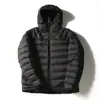 Alto Custo-Benefício 26 Outono/Inverno Novo Outdoor Leve Três-Resistente Quente Com Capuz Costela Algodão Jaqueta Algodão Homens Mulheres
