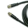 Adaptador conector sensor tipo M12A de 12 pines 12 núcleos macho en stock al por mayor cable de aviación impermeable